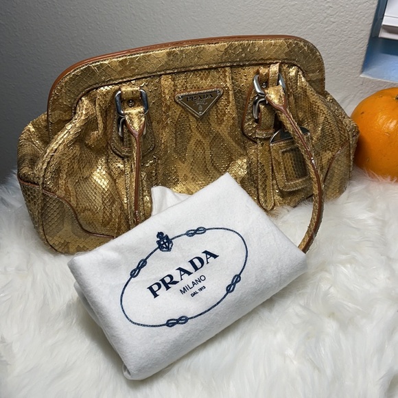 Prada Handbags - ✨PRADA Pitone Frame Bag w/ Tags
